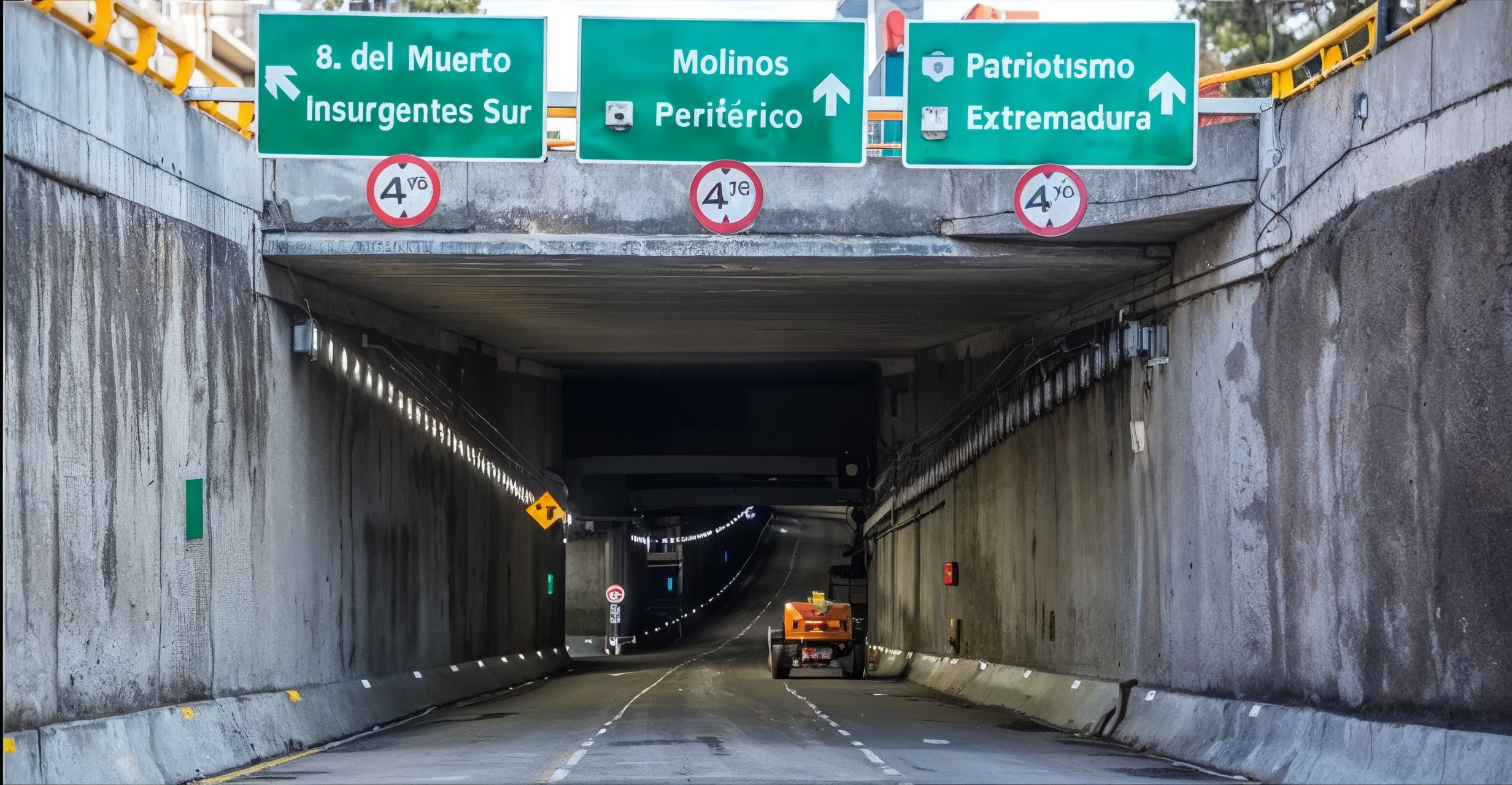 Puente vehicular inferior Constituyentes – Observatorio